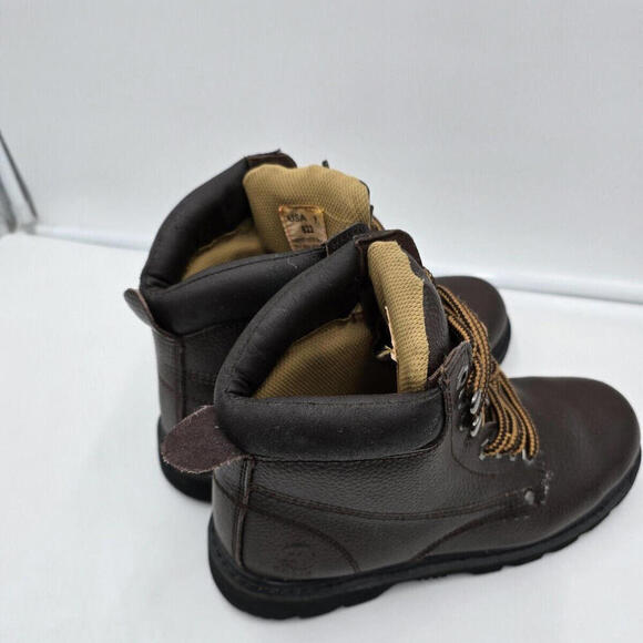 Eagle Work‎ Boot Genuine Leather Heavy Duty Size 7 Oil Resistant Brown - Picture 5 of 10